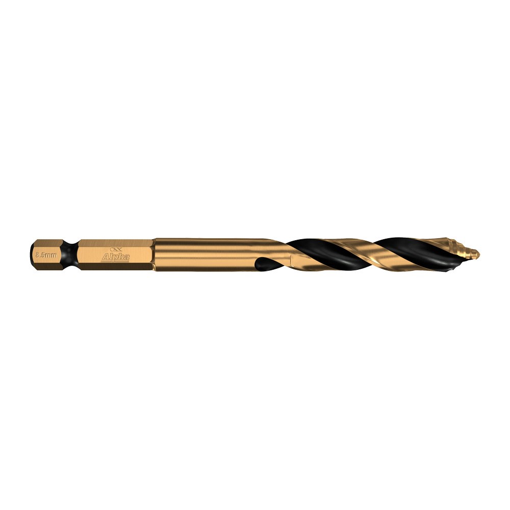 ALPHA ONSITE PLUS IMPACT STEP TIP DRILL BIT - 8.5MM
